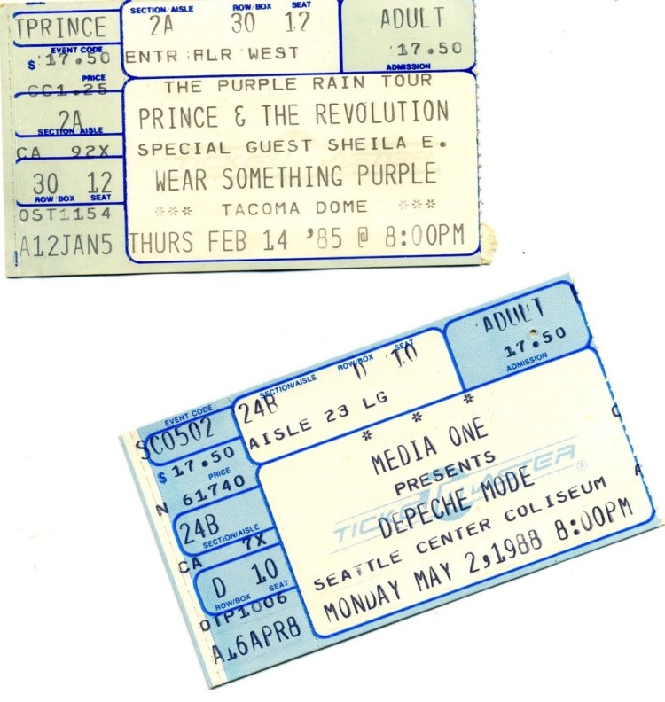 Lori's concert tickets