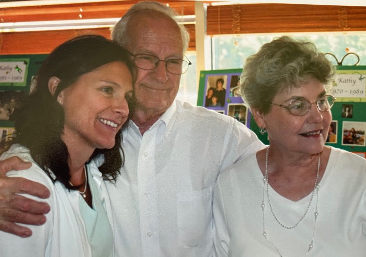 Lori, Grandpa Jack and Joan