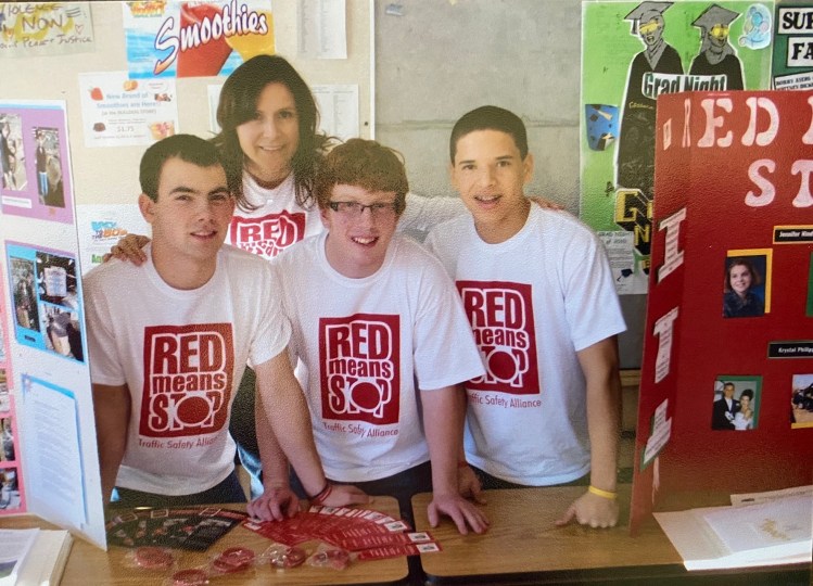 Mount Vernon High School Red Means Stop PR Campaign