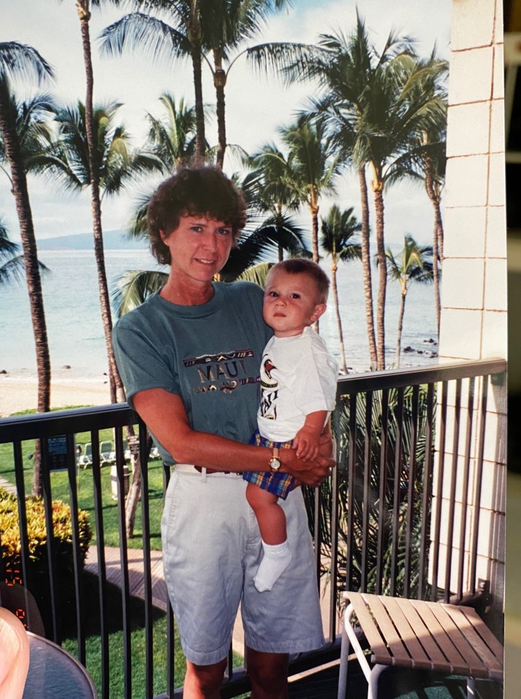 Kathy & Riley in Maui